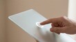 © Zubedmeonk - Hand Interacting with Touchscreen Device.