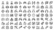 © MstAfroza - Set of 100 Business and Office Line Icons Vector