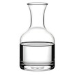 © Al - Glass decanter with liquid isolated on transparent background