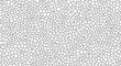 © @ahmedmaynul - Black and white abstract geometric pattern featuring an intricate organic voronoi cell network