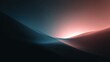 © Ira - Abstract gradient landscape with soft curved surfaces in blue and pink hues