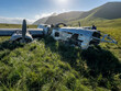 © robertharding - Detail of grounded B-24 Liberator bomber from WWII in Alaska, showing the aftermath of fuel depletion