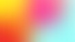 © NARANAT STUDIO - Abstract vibrant mesh gradient background with soft pastel rainbow colors, Color illustration