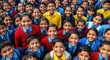 © PRASANNAPIX - Joyful Indian Schoolchildren Smiling Brightly in Their Uniforms