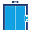 © kick - Elevator solid color icon