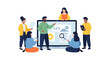 © Lutfi - Diverse Team Collaboration on Digital Project: Software Development & Analytics
