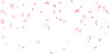 © MdMatiur - Pink rose petals scattered for a romantic wedding invitation background with copy space