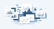 © Rizky - Collection of Financial Charts and Graphs Data Analysis.