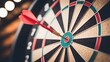 © Malik - Professional Dartboard with Darts Close Up