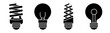 © Ahmd - Light bilb, lamp icon set. Vector symbol. Illustration of light bulb. Lamp. Vector illustration. Stock vector.