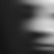 © Abdul - Abstract blurred portrait of a person in grayscale tones