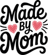 © Saiful - Made by mom logo with hearts