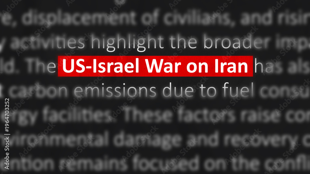US Israel War on Iran. Global Security, Geopolitical Tensions, Oil ...