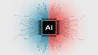 © Luminostock 54 - Ethical ai algorithmic bias concept minimalist graphic