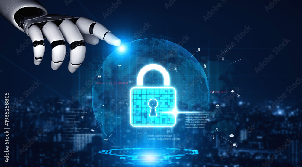 AI artificial intelligence strengthens cybersecurity with intelligent ...