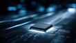© Boonnam Burart - High-Tech Microchip on Circuit Board with Glowing Light Effects in Modern Digital Environment