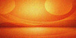 © LumenCraft - A rough orange leather texture with a spiral pattern and macro sand details creates an old textile wallpaper design on a brown paper surface backdrop