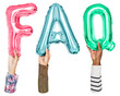 © Rawpixel.com - FAQ balloon png word sticker, transparent background