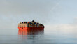 © Westend61 - Container ship on calm sea transporting global cargo