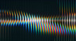 © Design Vault - Abstract glowing vertical lines creating dynamic fiery glass pattern illustration