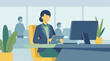 © GraphWorks - Professional woman working with tablet and computer in modern office