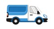 © Luthfi - Delivery van flat illustration