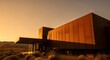 © Bali Adventure Co - Modern Desert Architecture at Sunset