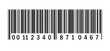 © HiraMohon - Abstract barcode pattern black and white minimal design
