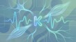 © Alexandre Patchine - Potassium K symbolizing crucial support for neural and muscular electrical signals, driving nerve impulse transmission and muscle contraction in biological systems