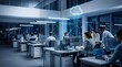 © DWI - Cloud Computing Technology Concept with Software Engineers Working in Modern Office
