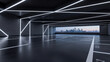 © fanjianhua - Modern Parking Garage with City Skyline View