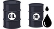 © mrpixel - crude oil barrel, oil barrel illustration, petroleum barrel illustration, fuel barrel illustration, oil drum illustration, oil container illustration, oil tank illustration, energy barrel illustration