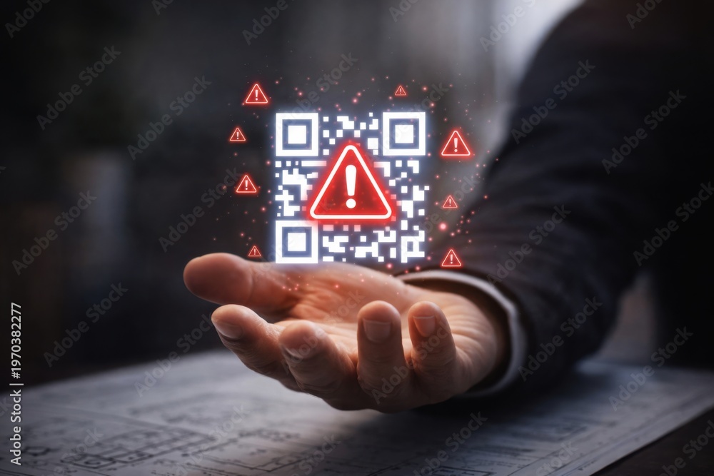 AI QR Code Security Warning and Fraud Detection with Artificial ...