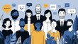 © Johannes - corporate employee engagement survey with business background