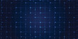 © AbdulMarufDs - Abstract blue digital grid background with glowing light nodes