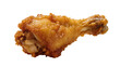 © Laura - Crispy golden fried chicken leg with seasoned breading
