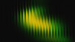 © Arthapicture - Modern abstract background Three-dimensional layered effect of sharp wavy lines and green yellow to black color gradient transition.