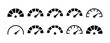 © MDMILON 2 - Speedometer icon speed indicator sign performance gauge dashboard technology concept clean vector design