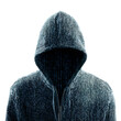 © Edward - Anonymous Hacker in Hoodie with Binary Code Pattern - Professional Stock Photo