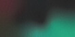 © Nusrat - Vibrant blue and green glowing abstract gradient waves on a dark grainy textured background with subtle noise, modern header banner poster wallpaper design