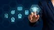 © SENAVART - Digital certification and online learning powered by ai education technology, professional accessing secure elearning platform for accredited course assessment and verified credential development