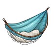 © Munny - Cartoon Fishing Net on White Background