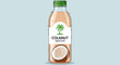 © JJ_Stock - Coconut Water Bottle with Green Cap.