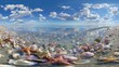 © Mike - 360 Degree View of Underwater Coral Reef with Starfish and Ocean Life.