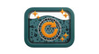 © Candra - 3D Refresh Icon with Bubbles and Stars