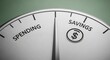 © stockist7 - Financial discipline concept showing control over savings and personal budgeting strategies
