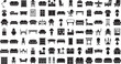© Monovex - Furniture icons set for design and decoration projects