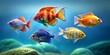 © Dounghathai - Vibrant aquatic creatures gracefully navigating clear blue waters with sunlit depths creating a serene underwater panorama