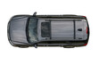 © pngcorner - Silver suv car from top view with transparent background