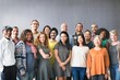 © Rawpixel.com - A team of diverse people doing a group photo